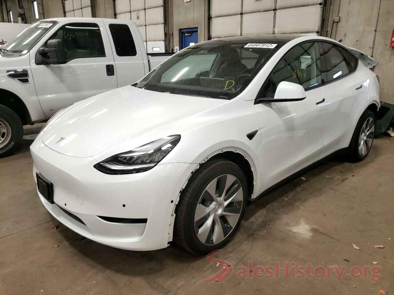 5YJYGDEE0MF068221 2021 TESLA MODEL Y