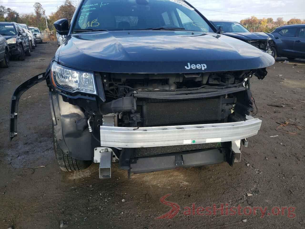 3C4NJDBBXHT640529 2017 JEEP COMPASS