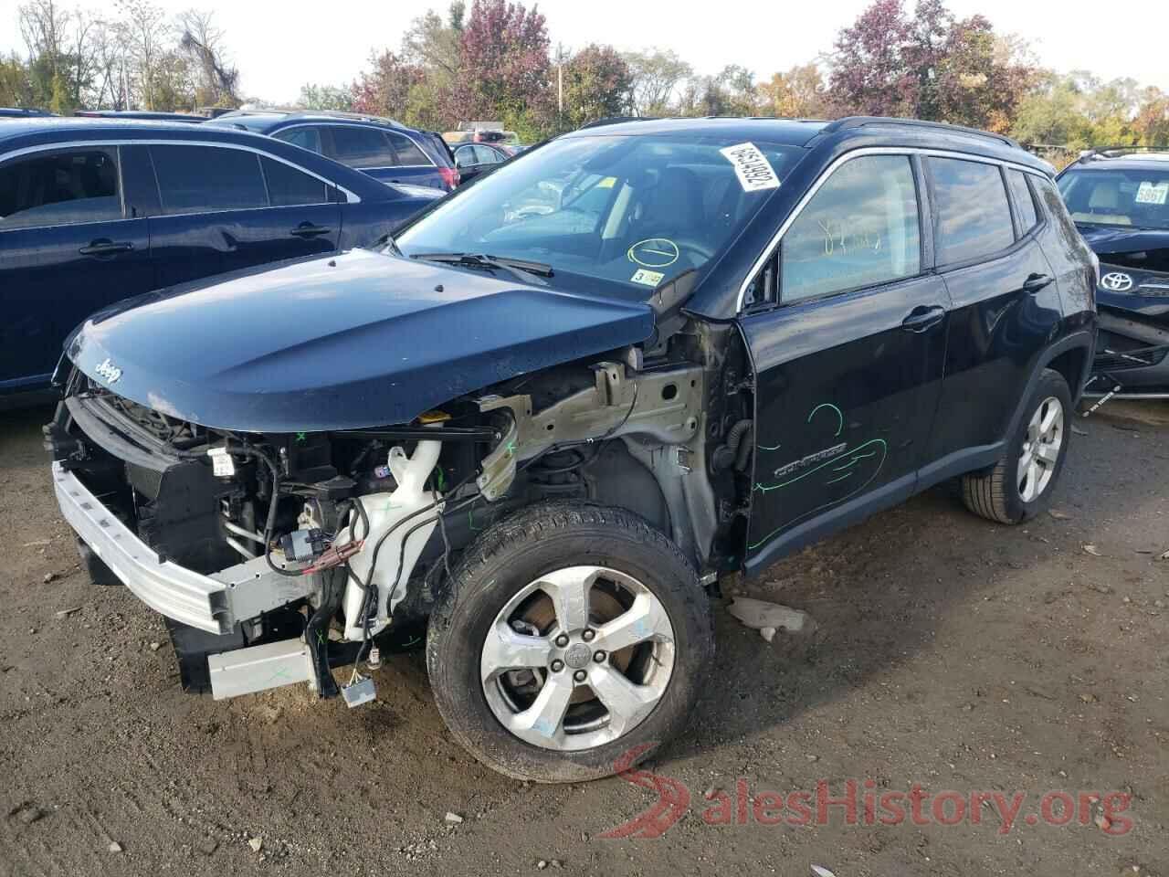 3C4NJDBBXHT640529 2017 JEEP COMPASS