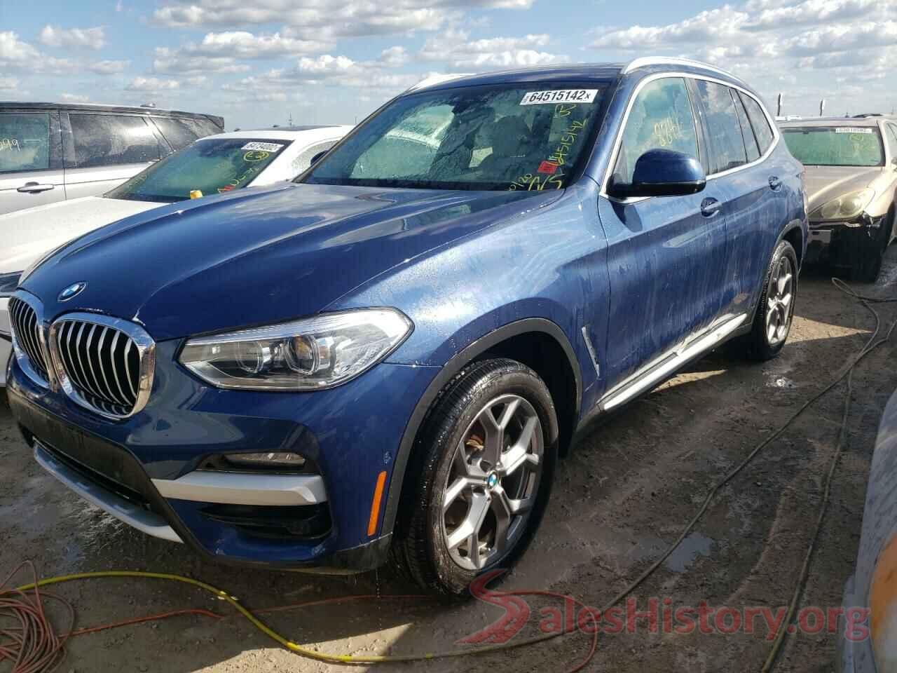 5UXTY3C07M9G12170 2021 BMW X3