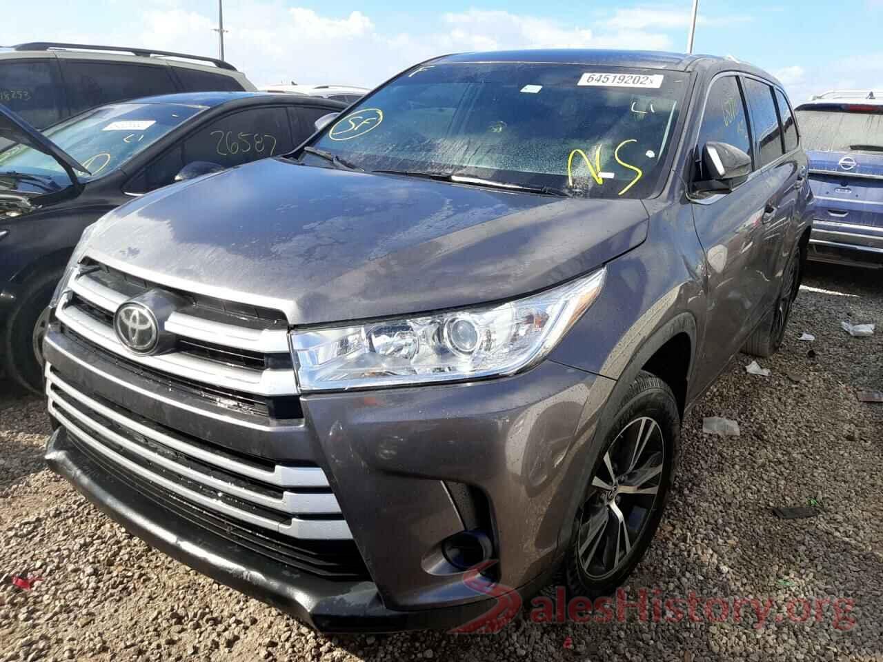 5TDBZRFH0KS741703 2019 TOYOTA HIGHLANDER