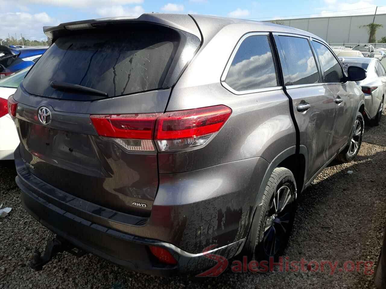 5TDBZRFH0KS741703 2019 TOYOTA HIGHLANDER