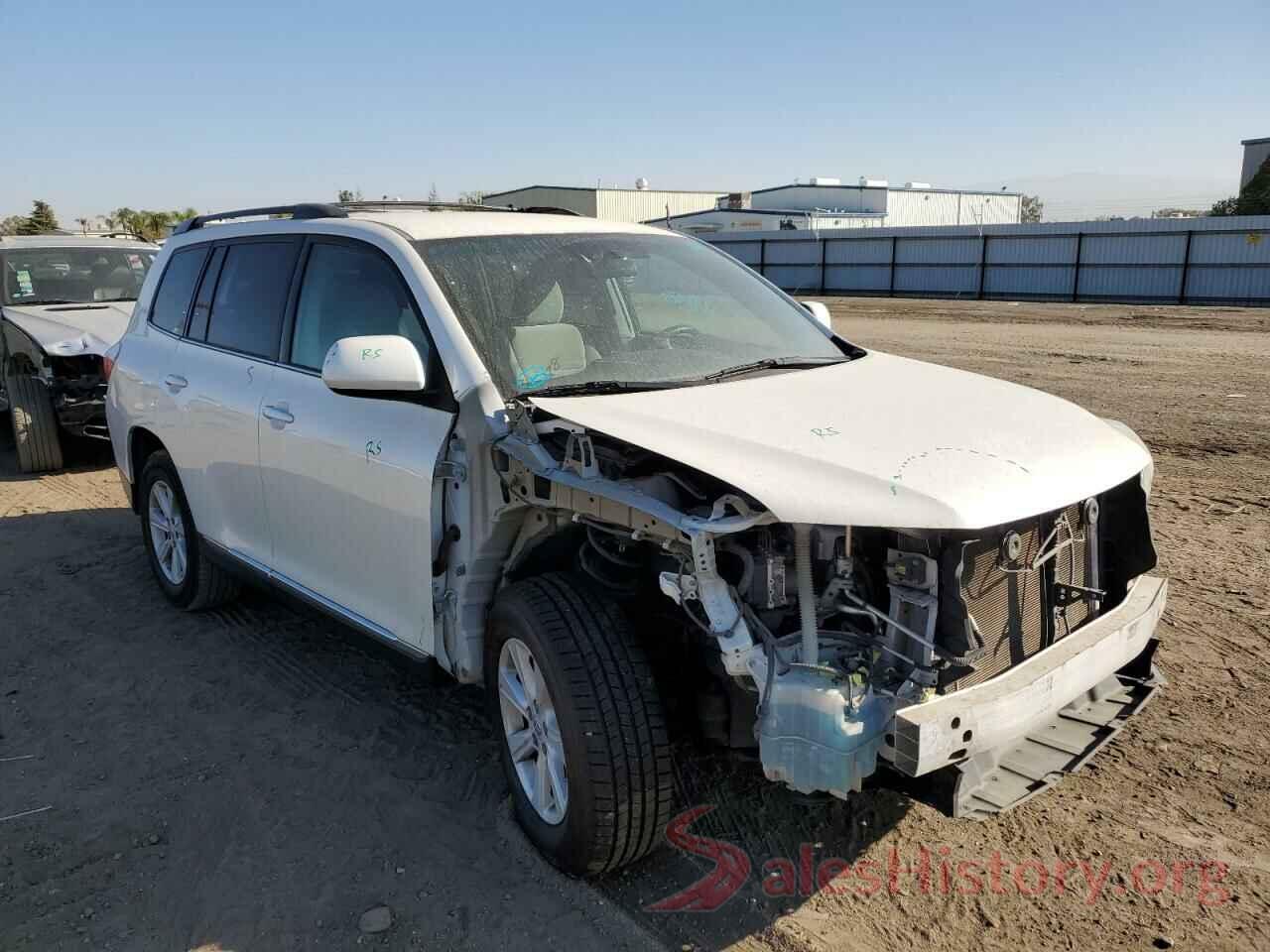 5TDBK3EH7DS268033 2013 TOYOTA HIGHLANDER