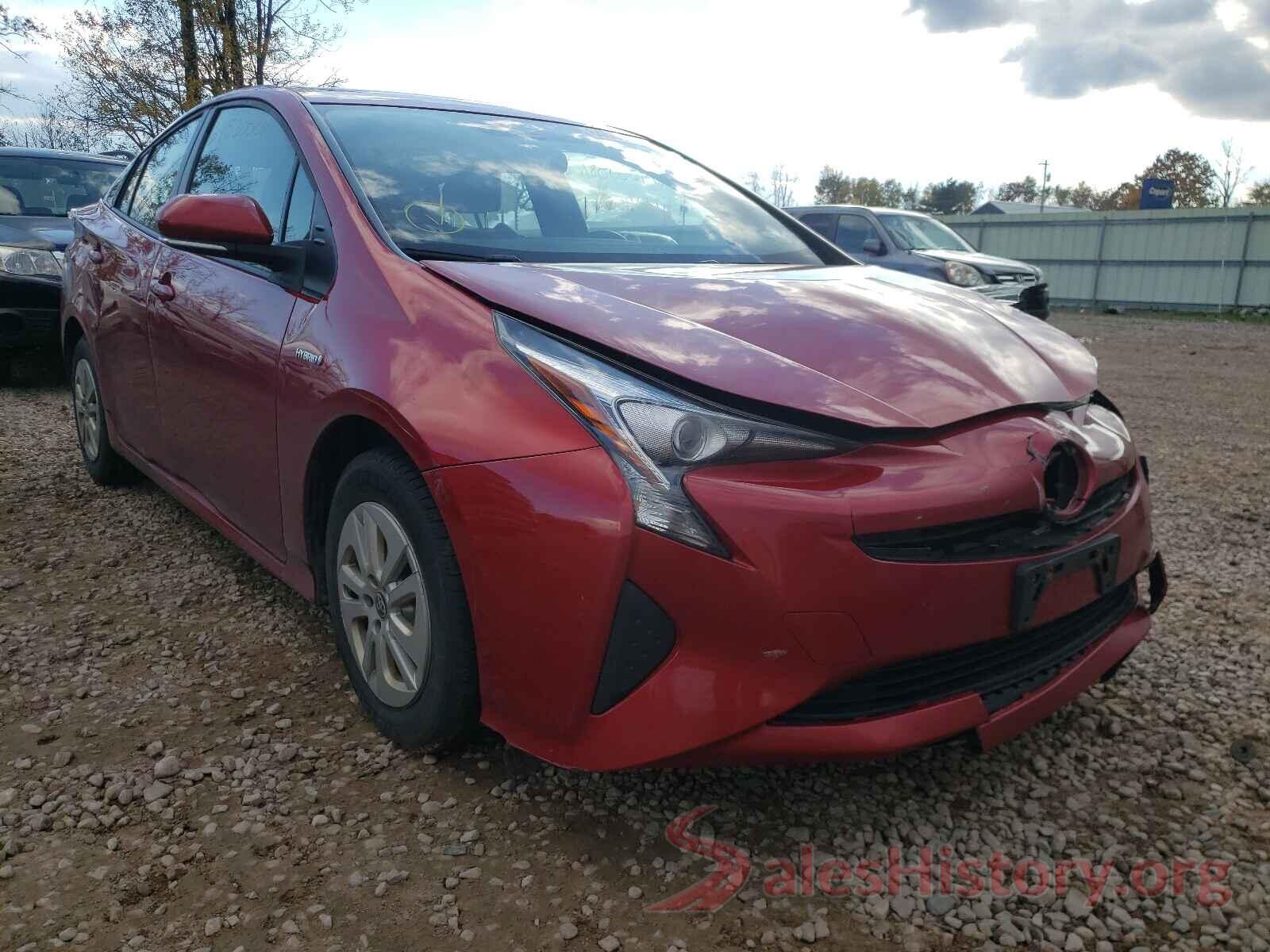 JTDKBRFU0G3514540 2016 TOYOTA PRIUS