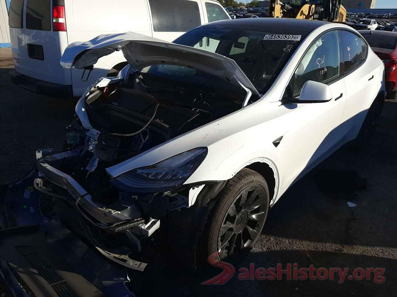 7SAYGDEE8NF480553 2022 TESLA MODEL Y