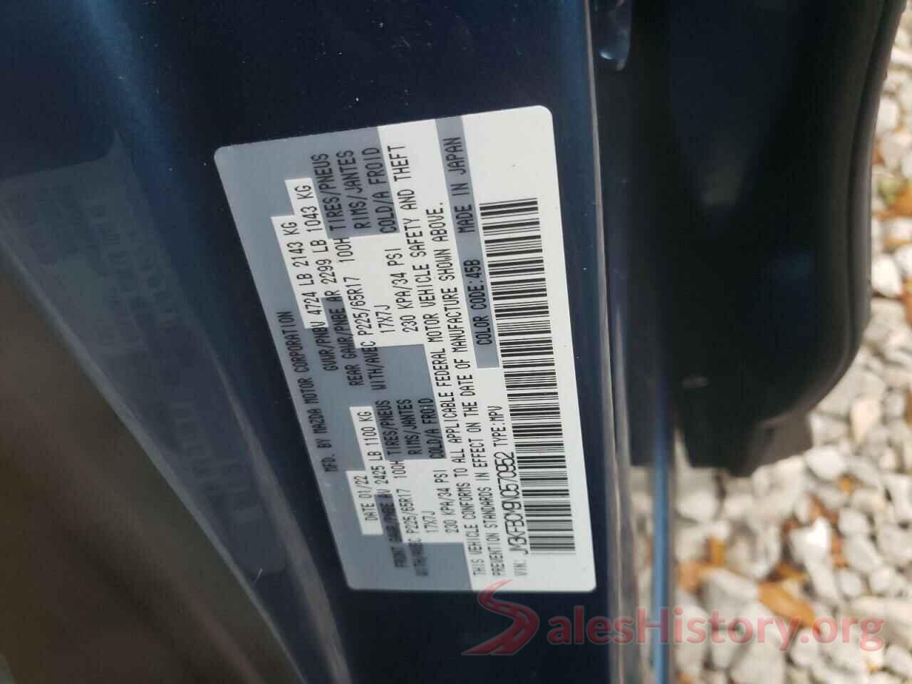 JM3KFBCM9N0570952 2022 MAZDA CX-5 PREFE