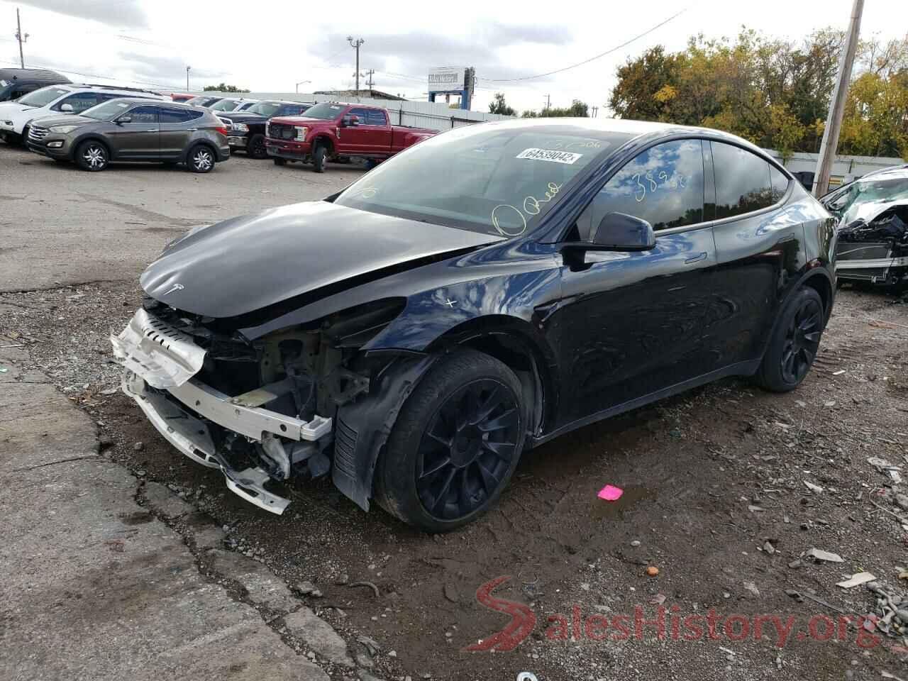 5YJYGDEE1MF137806 2021 TESLA MODEL Y