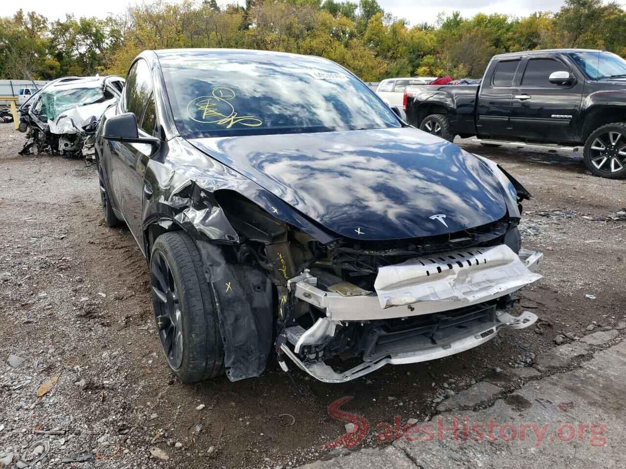 5YJYGDEE1MF137806 2021 TESLA MODEL Y