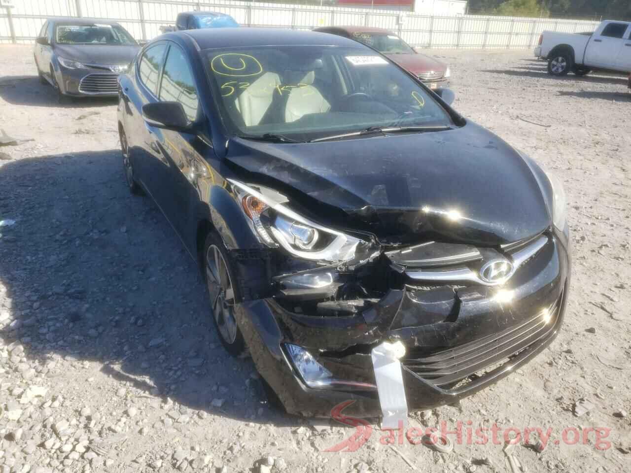 5NPDH4AE0EH532953 2014 HYUNDAI ELANTRA