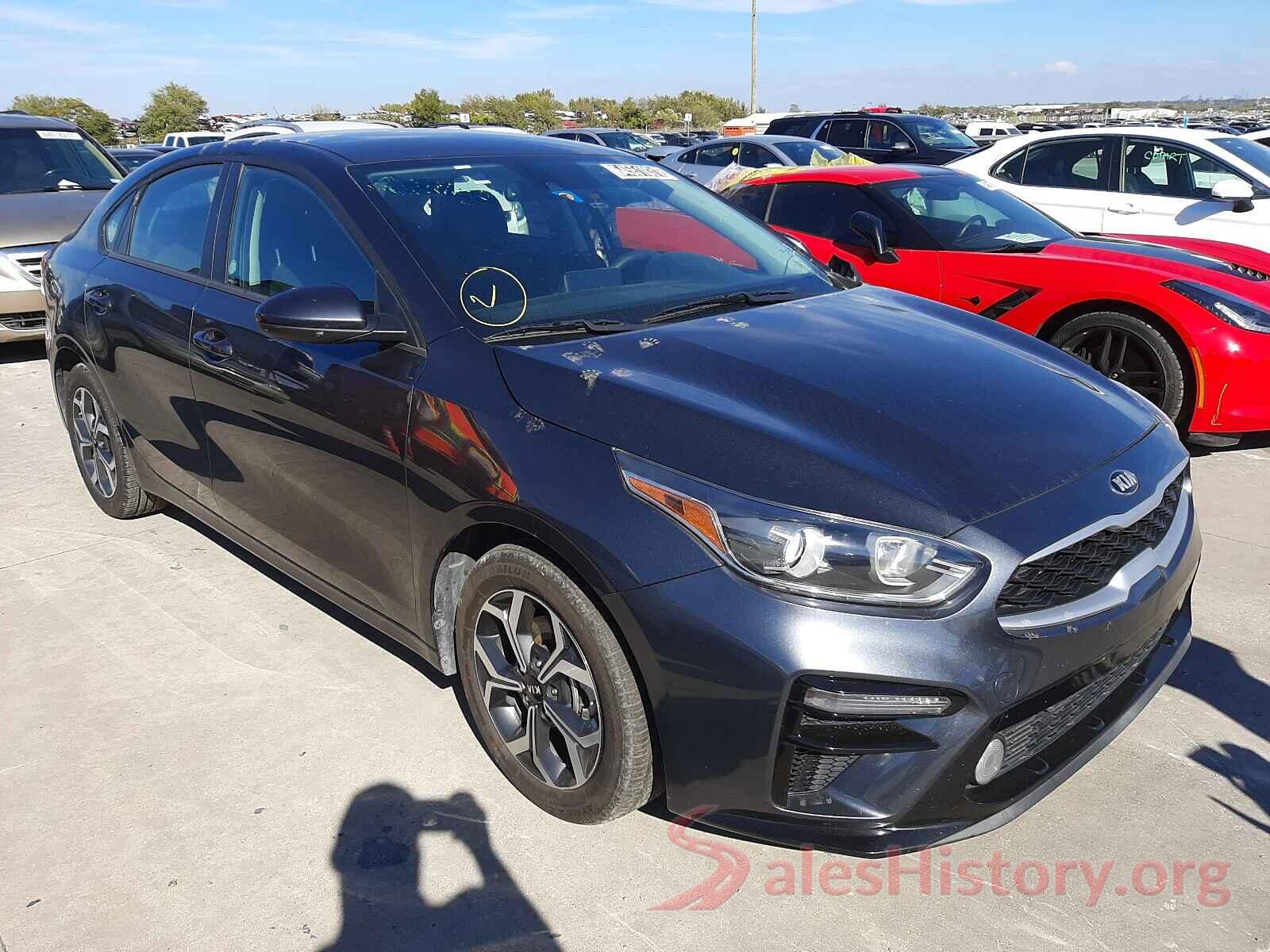 3KPF24ADXKE037807 2019 KIA FORTE