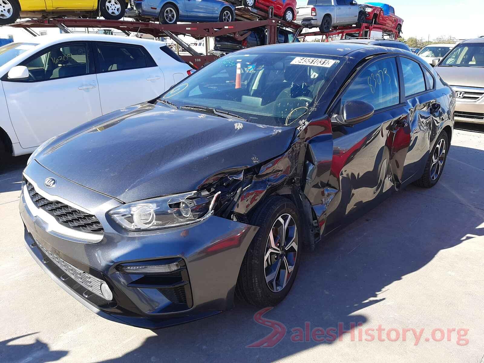 3KPF24ADXKE037807 2019 KIA FORTE