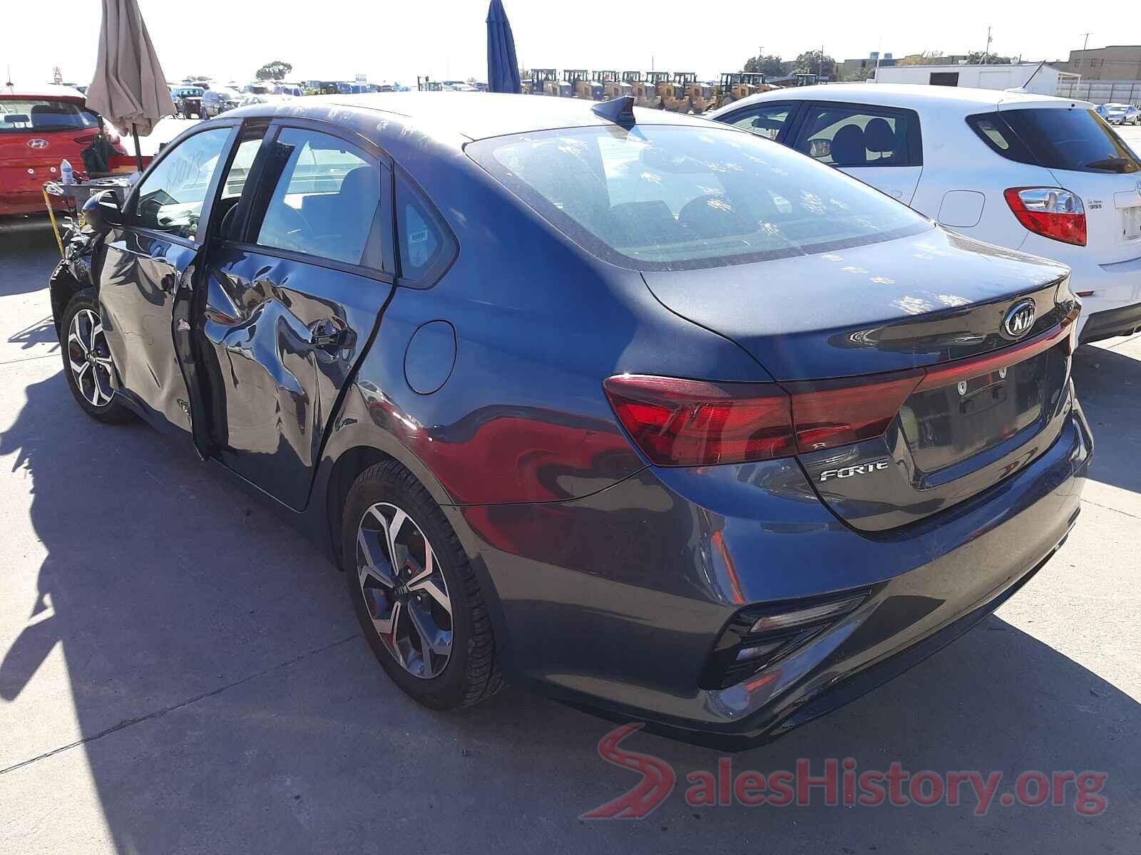 3KPF24ADXKE037807 2019 KIA FORTE