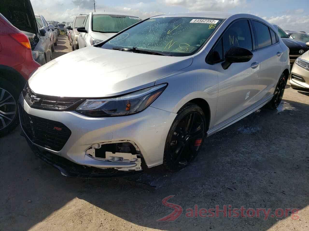 3G1BE6SM7JS604810 2018 CHEVROLET CRUZE