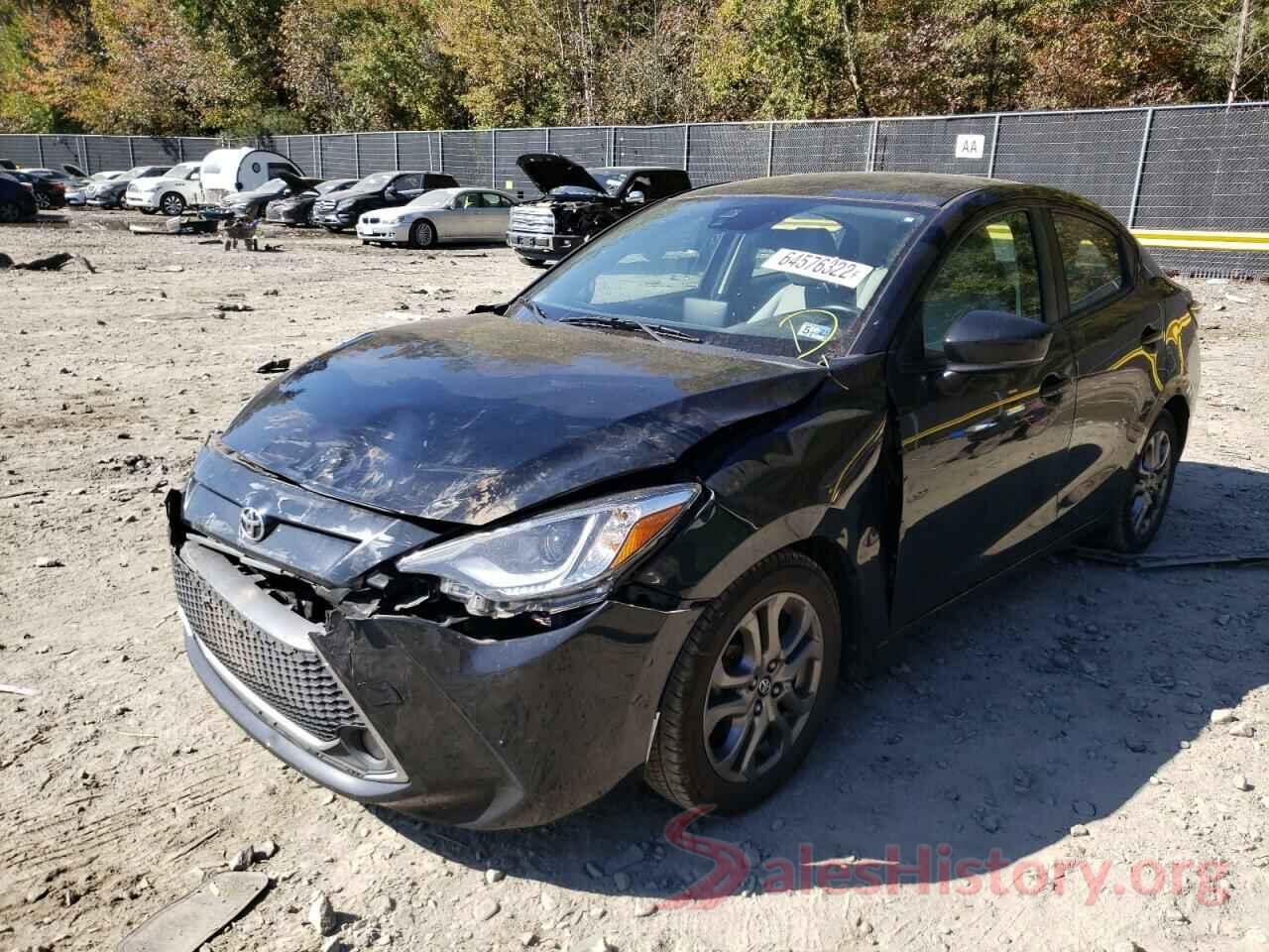 3MYDLBYV9KY519515 2019 TOYOTA YARIS