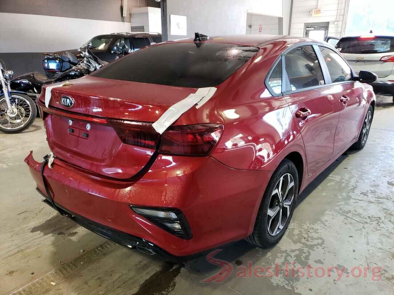 3KPF24AD6KE126158 2019 KIA FORTE