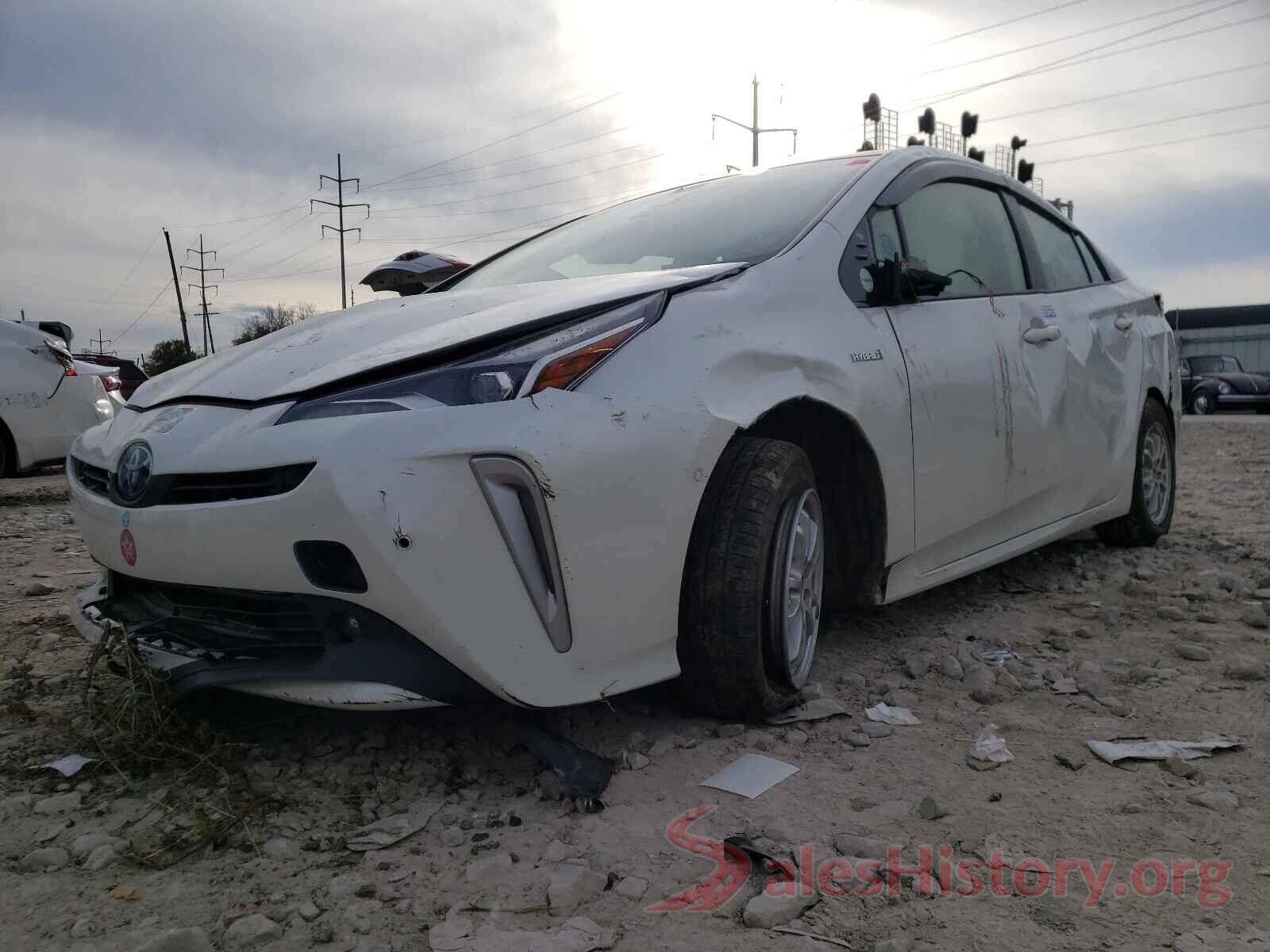 JTDL9RFU6K3006968 2019 TOYOTA PRIUS