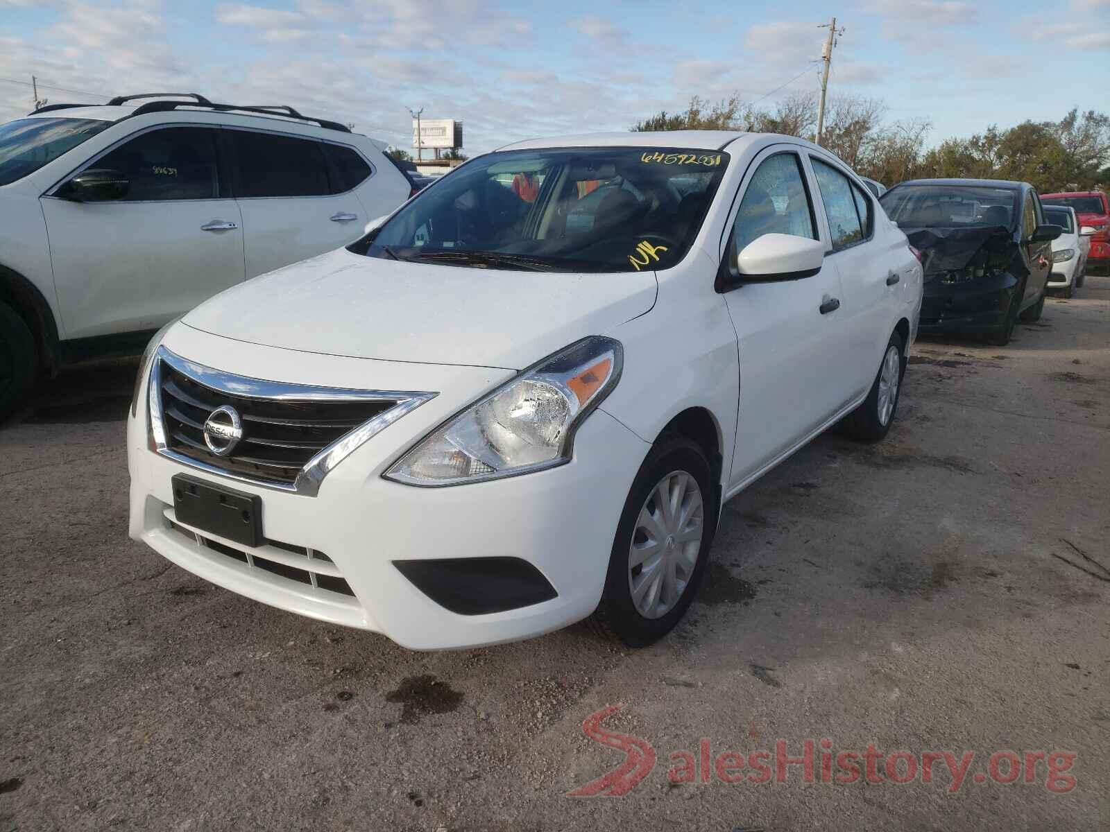 3N1CN7APXGL918311 2016 NISSAN VERSA