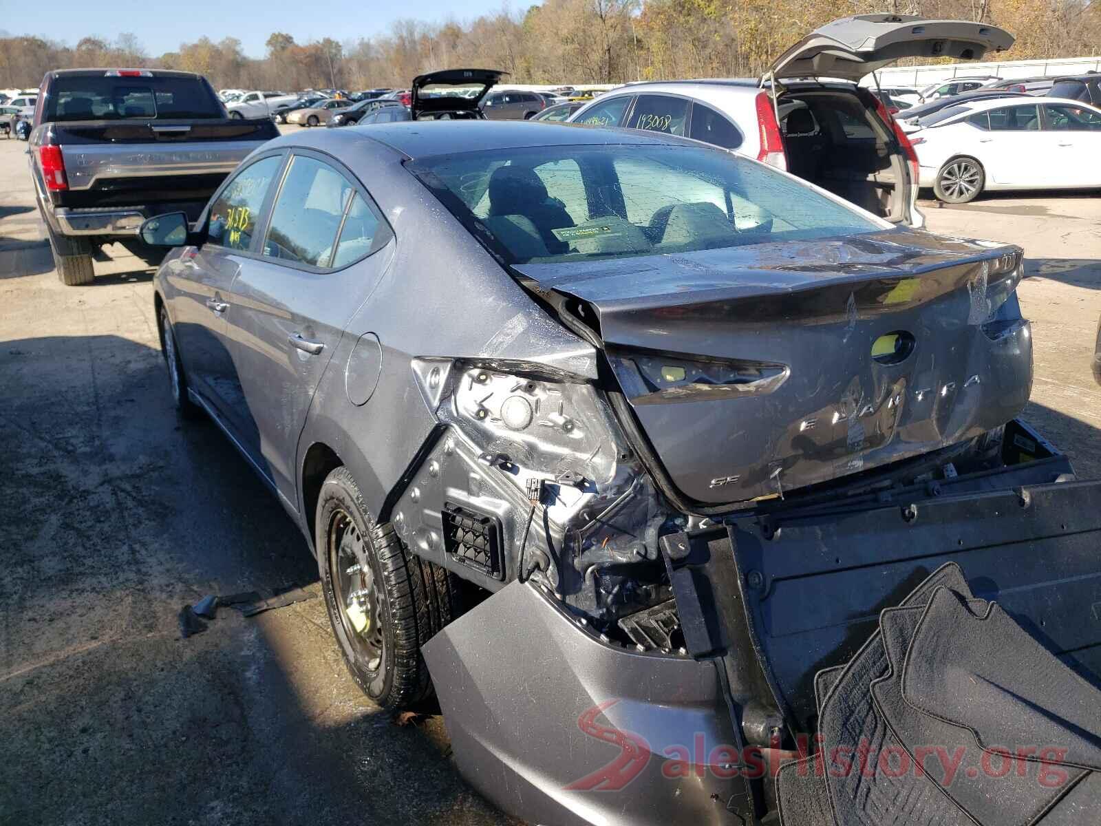 5NPD74LF9KH455035 2019 HYUNDAI ELANTRA