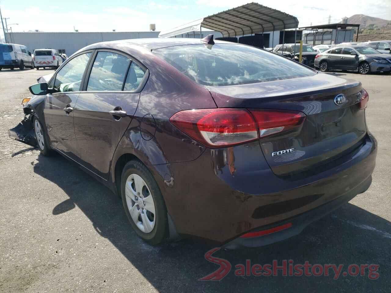 3KPFK4A77JE245619 2018 KIA FORTE