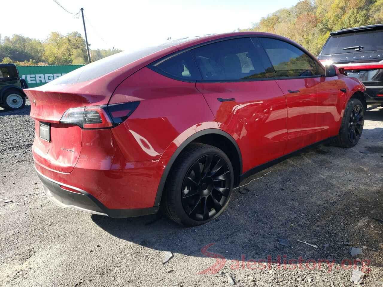 7SAYGDEEXNF454438 2022 TESLA MODEL Y