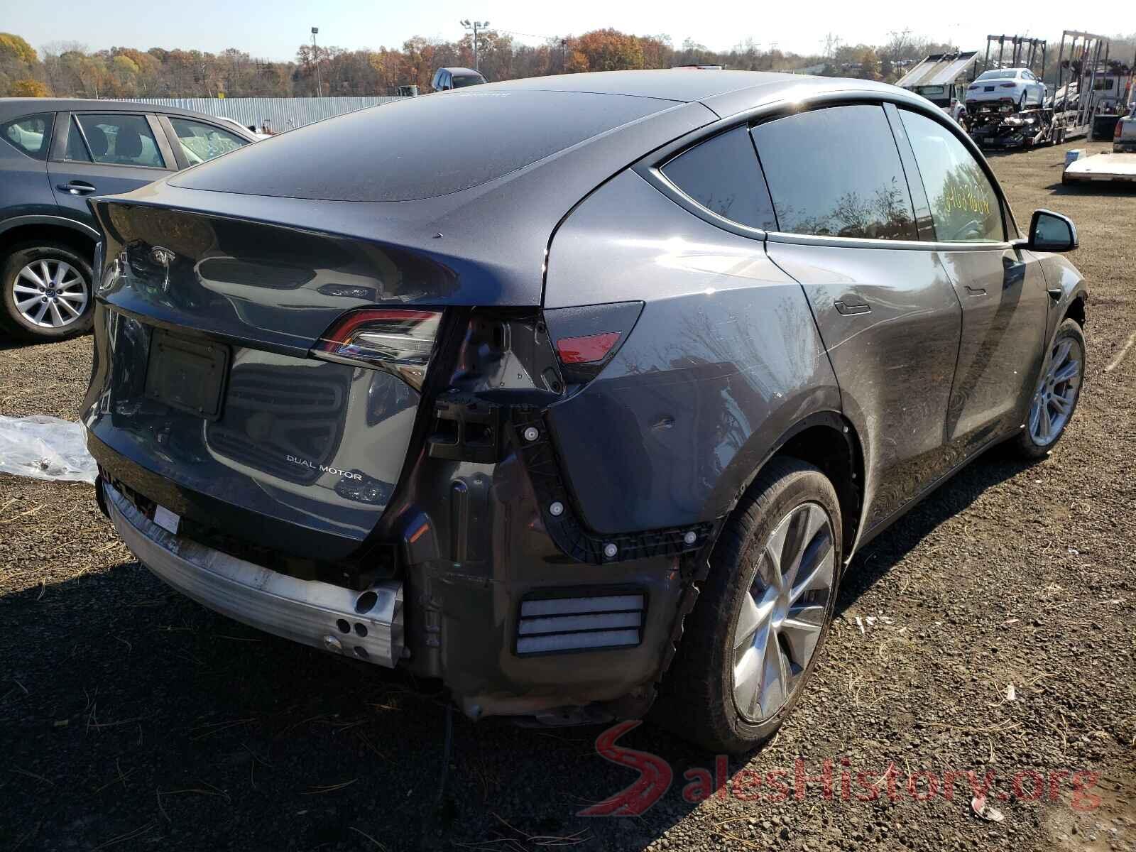 5YJYGDEE5LF046617 2020 TESLA MODEL Y