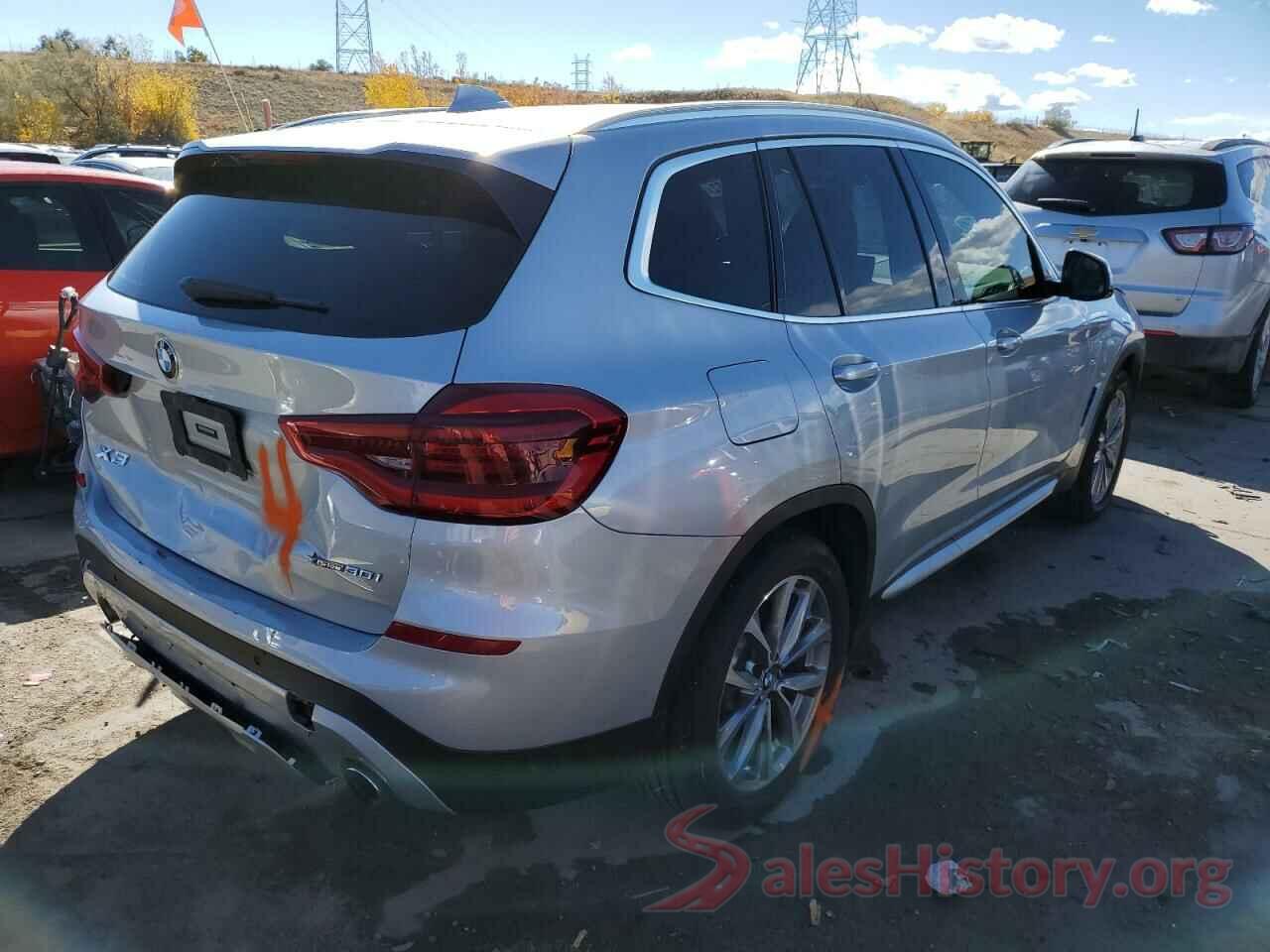 5UXTR9C52KLD97387 2019 BMW X3