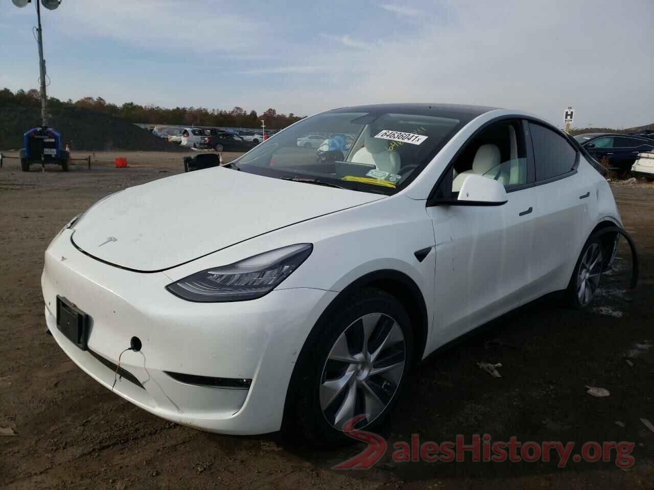 5YJYGDEE7MF153993 2021 TESLA MODEL Y