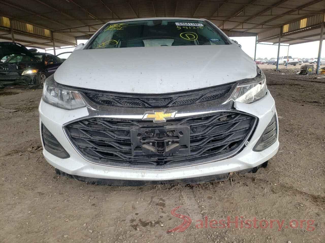 3G1BC6SMXKS591218 2019 CHEVROLET CRUZE