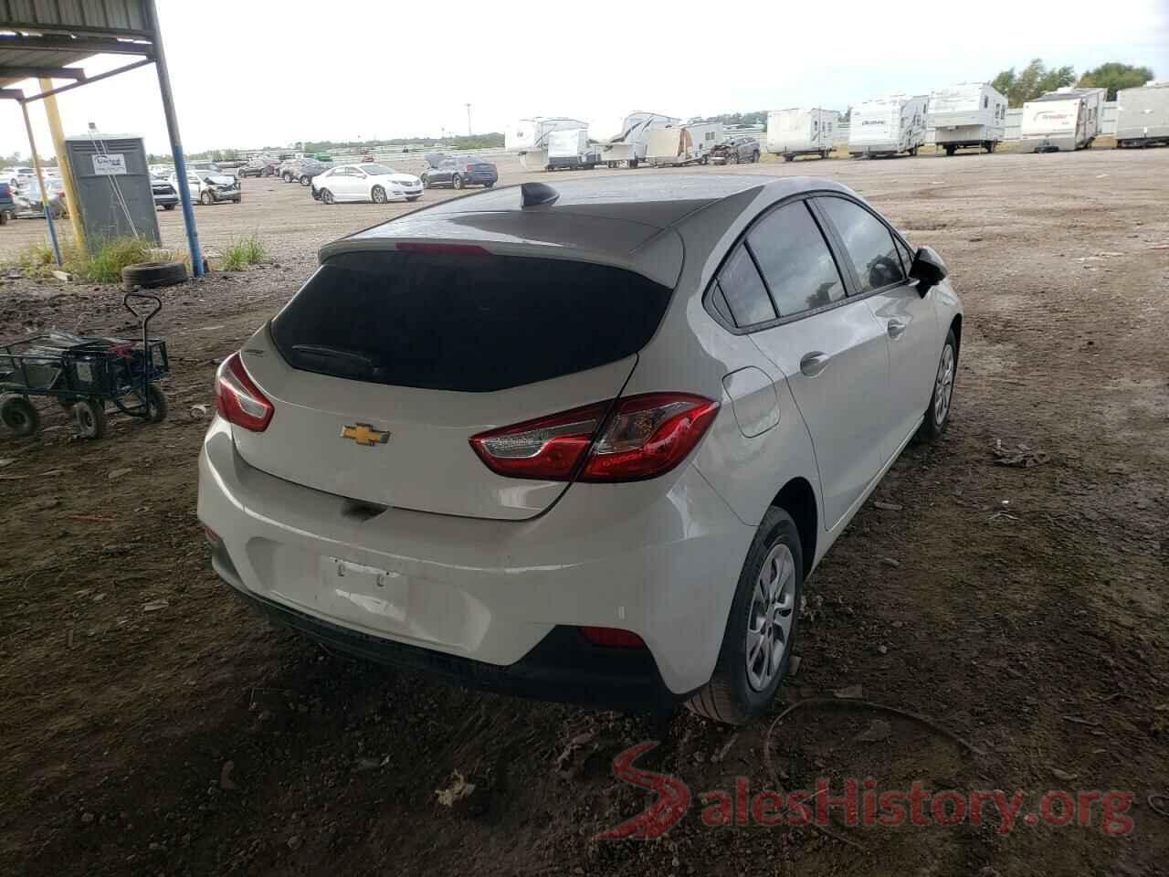 3G1BC6SMXKS591218 2019 CHEVROLET CRUZE