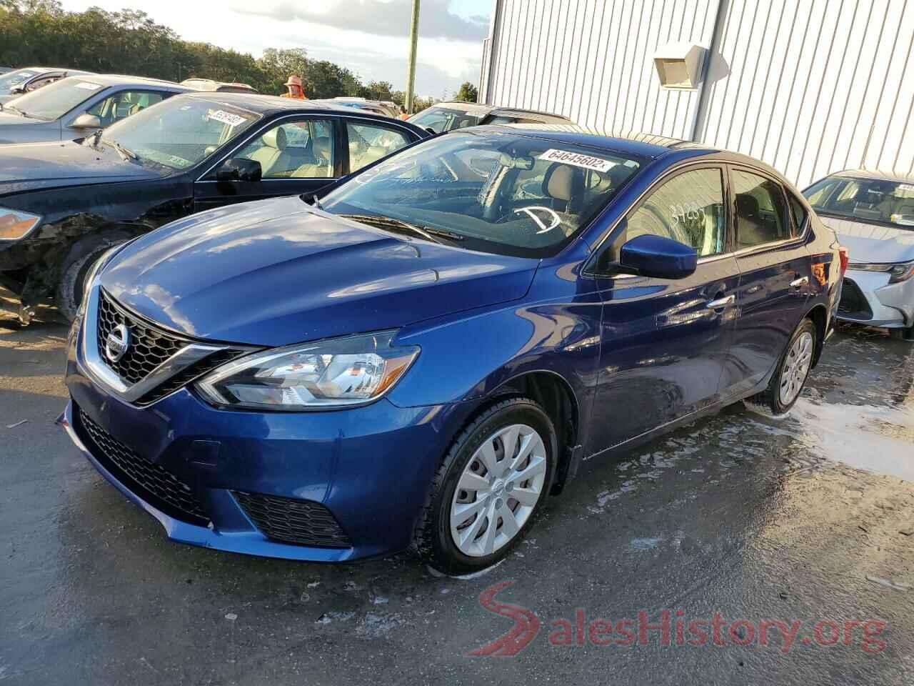 3N1AB7AP0HY368542 2017 NISSAN SENTRA