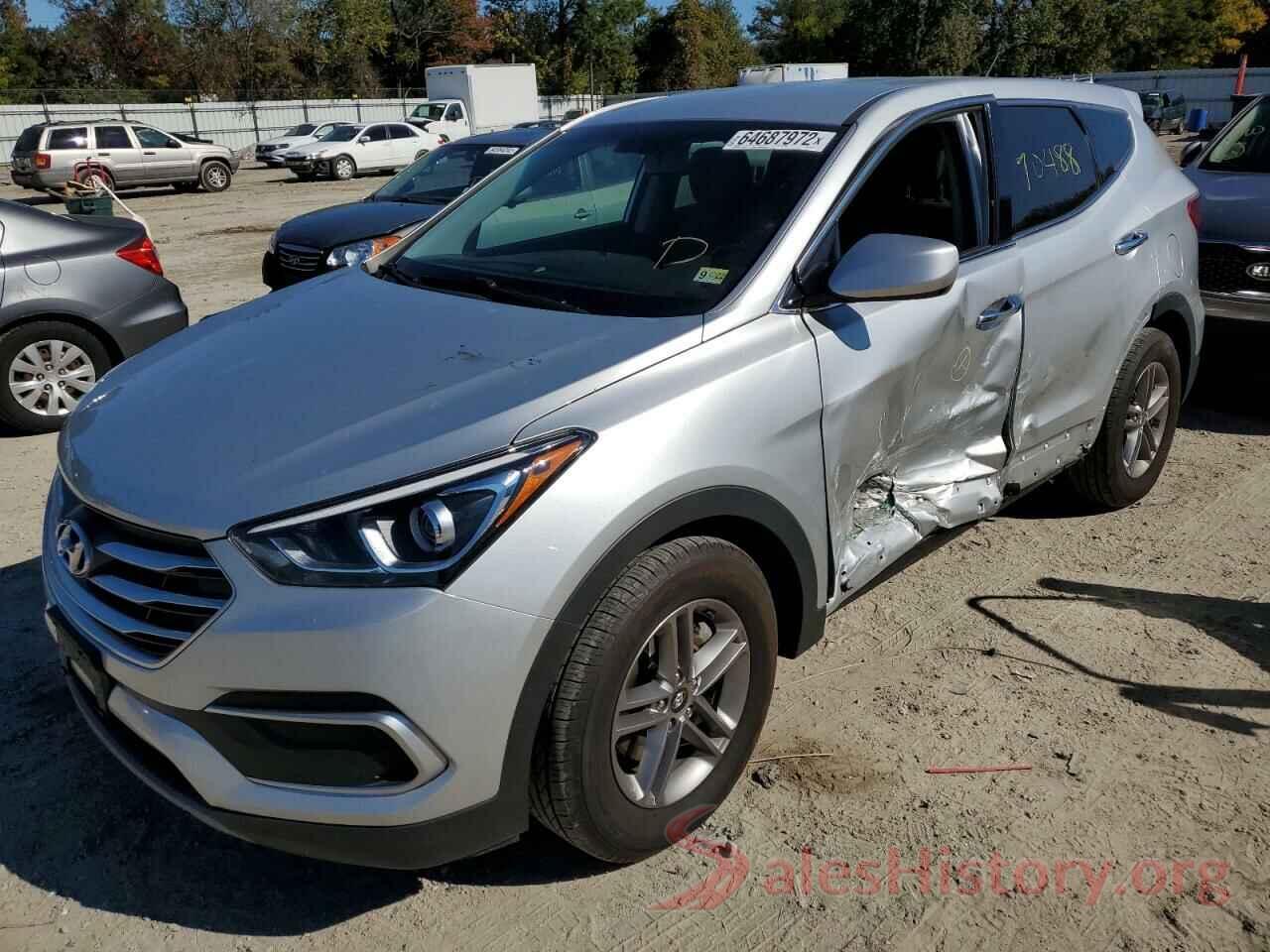 5XYZTDLB5JG560739 2018 HYUNDAI SANTA FE