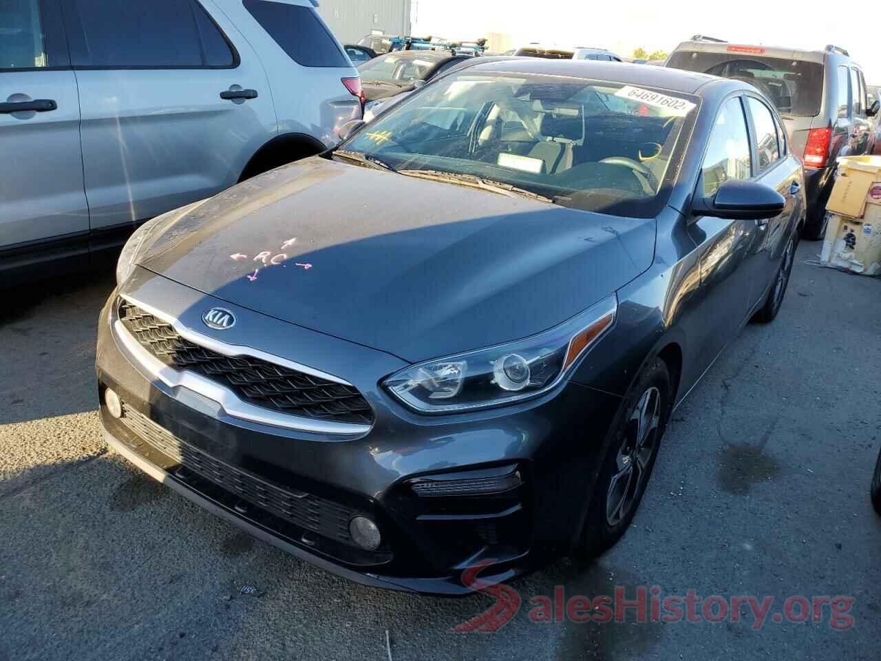 3KPF24AD8LE206630 2020 KIA FORTE