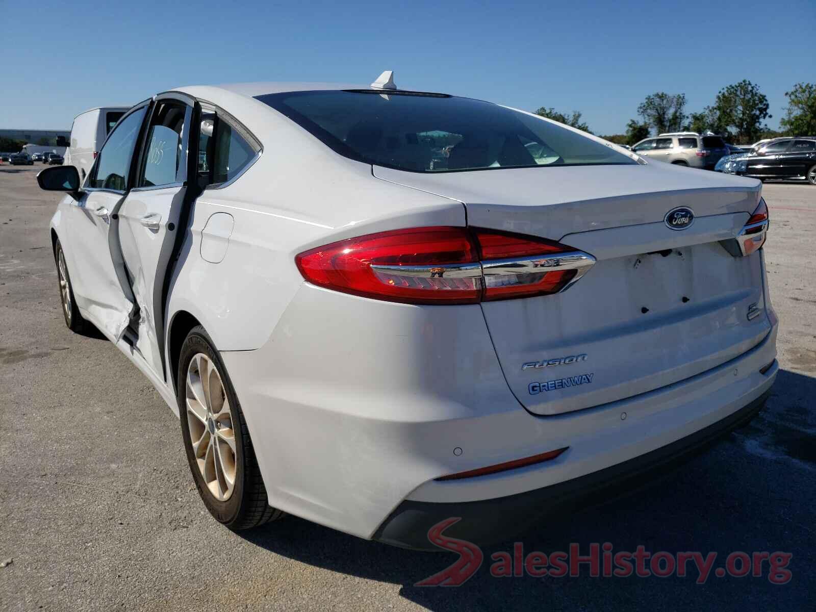 3FA6P0HD2KR161911 2019 FORD FUSION