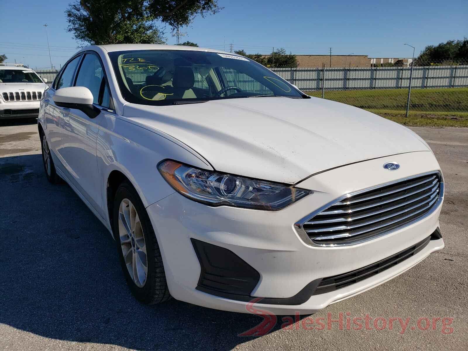 3FA6P0HD2KR161911 2019 FORD FUSION