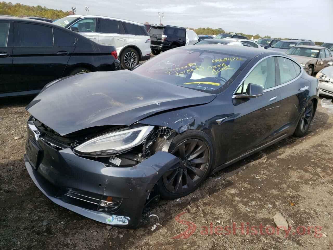 5YJSA1E21JF251599 2018 TESLA MODEL S