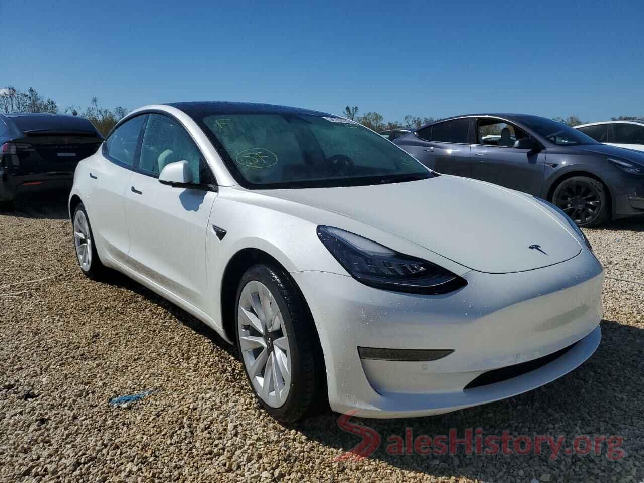 5YJ3E1EA6NF243830 2022 TESLA MODEL 3