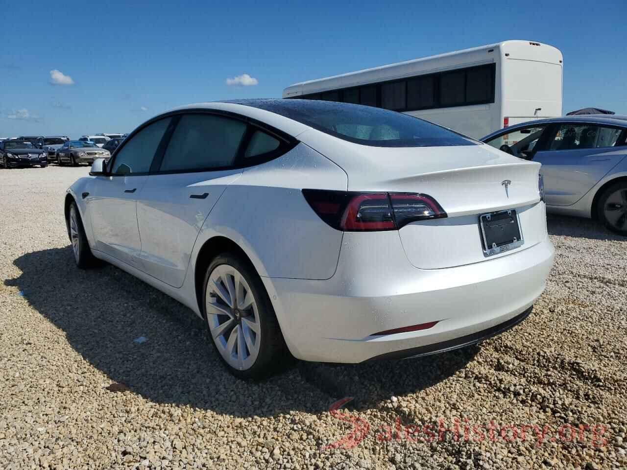 5YJ3E1EA6NF243830 2022 TESLA MODEL 3