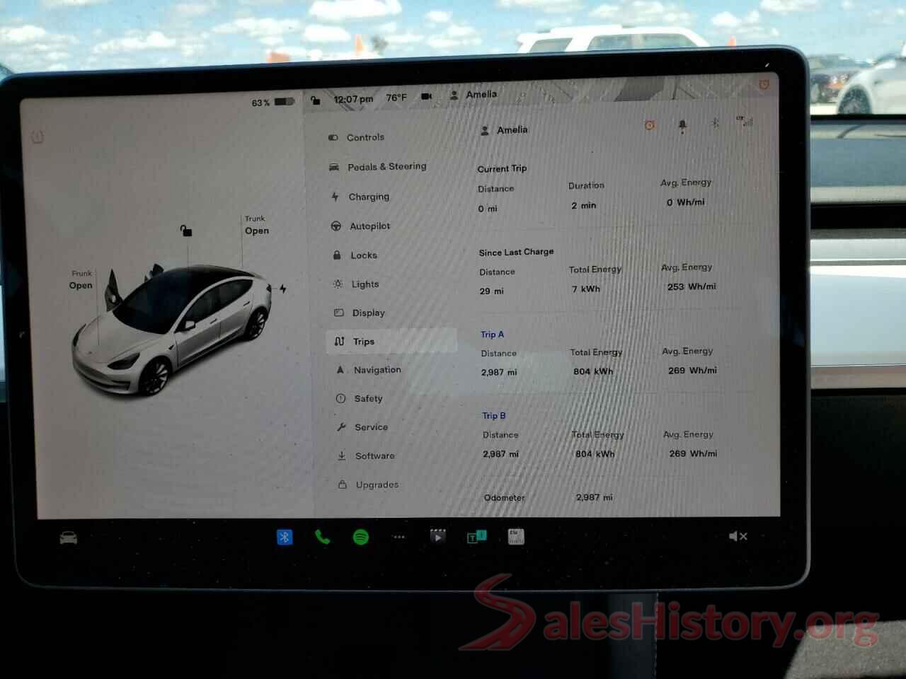 5YJ3E1EA6NF243830 2022 TESLA MODEL 3