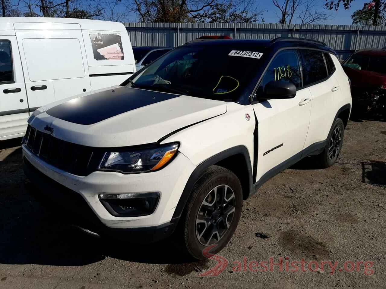 3C4NJDDB7KT622333 2019 JEEP COMPASS