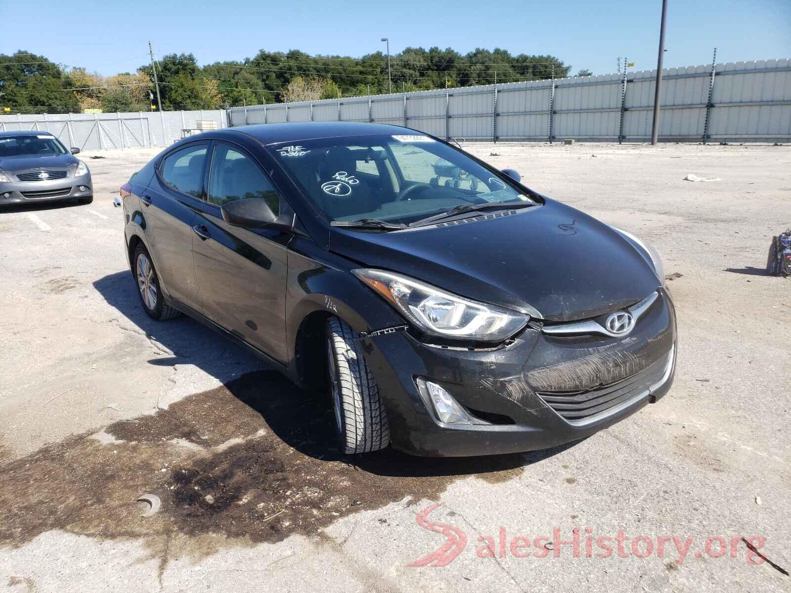 5NPDH4AE1GH786335 2016 HYUNDAI ELANTRA