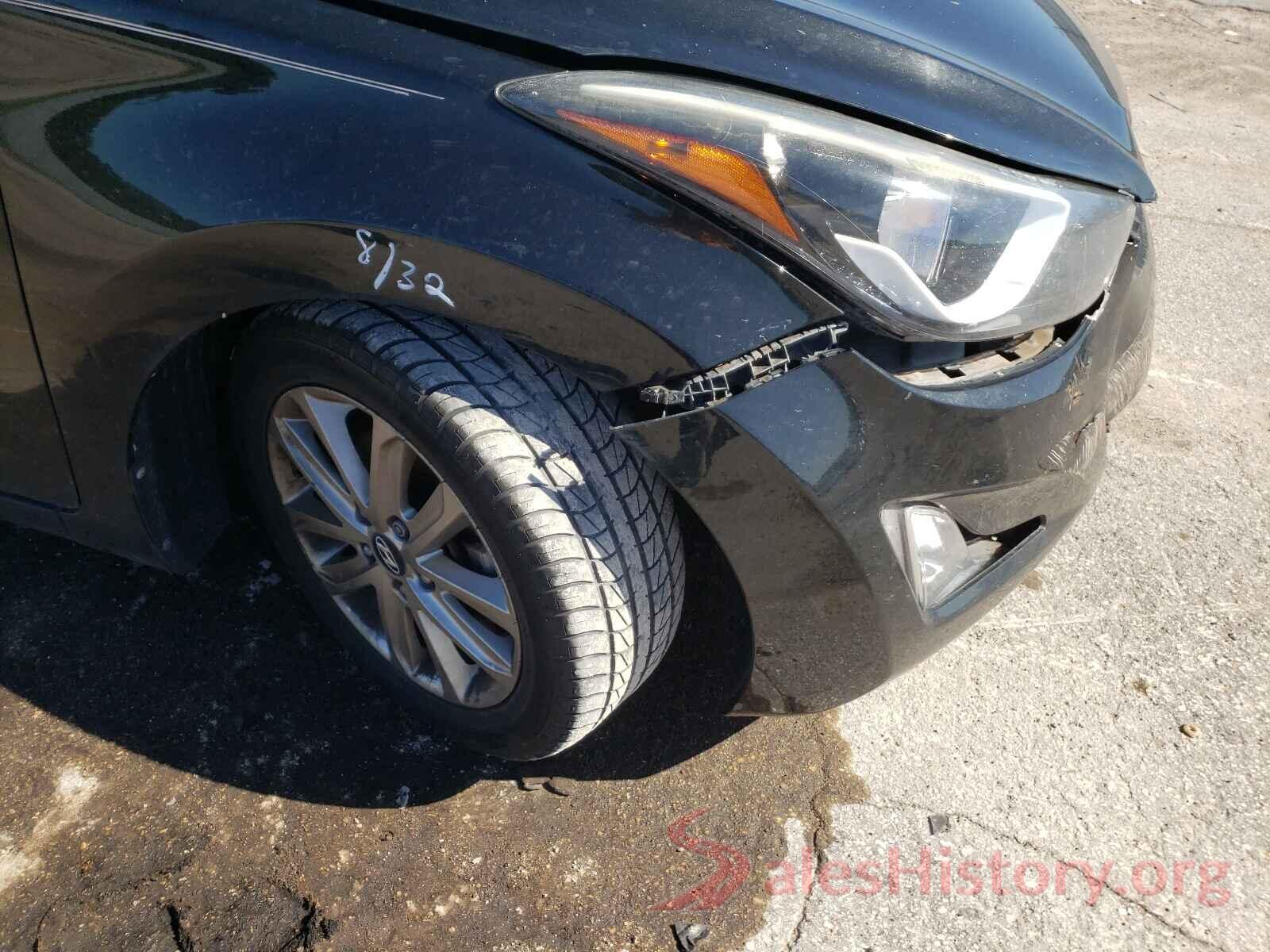 5NPDH4AE1GH786335 2016 HYUNDAI ELANTRA