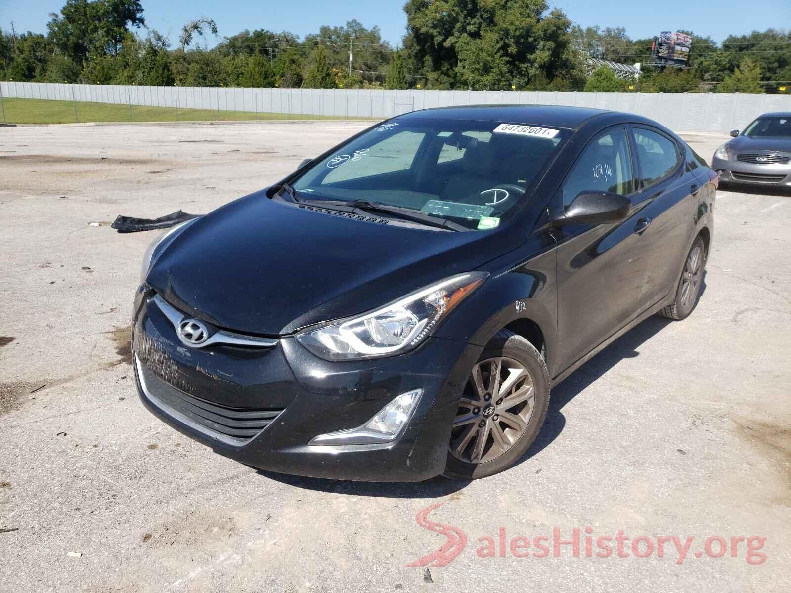 5NPDH4AE1GH786335 2016 HYUNDAI ELANTRA