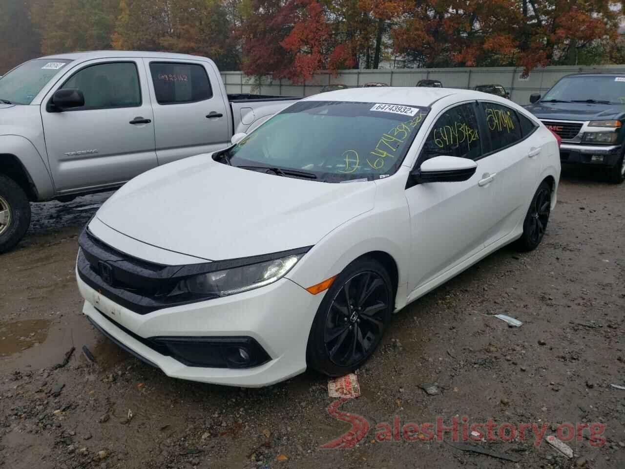 2HGFC2F85KH535299 2019 HONDA CIVIC