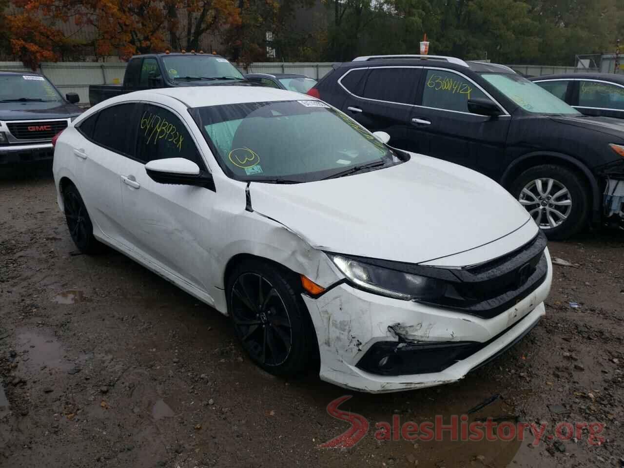 2HGFC2F85KH535299 2019 HONDA CIVIC