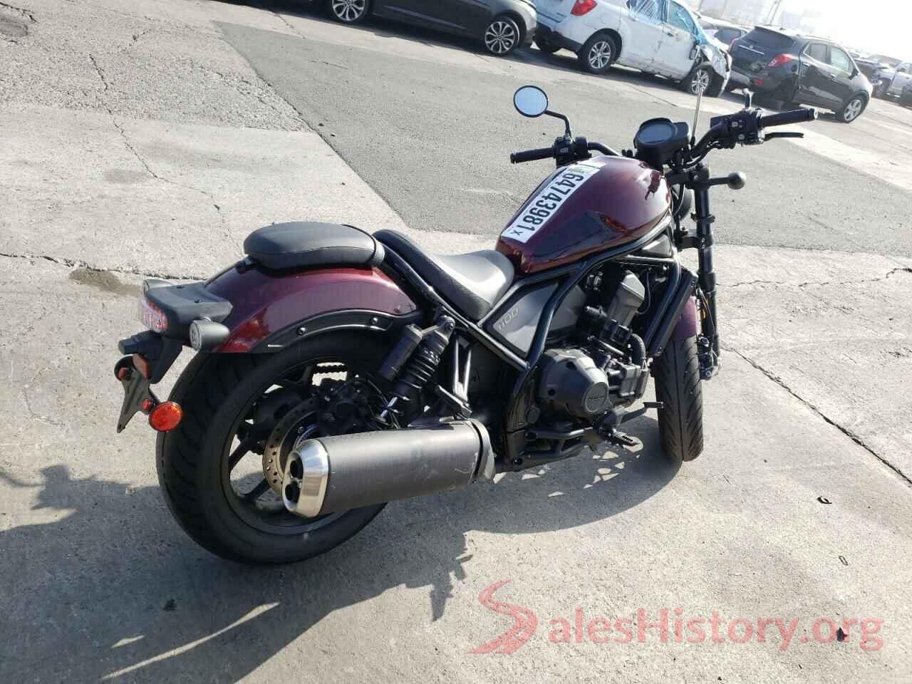 JH2SC8311MK000836 2021 HONDA CMX1100 D