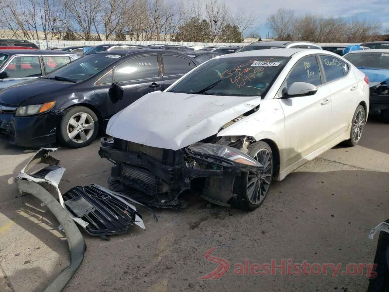 KMHD04LB4HU355954 2017 HYUNDAI ELANTRA