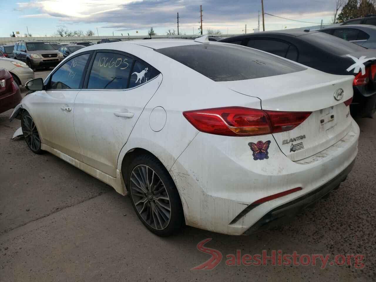 KMHD04LB4HU355954 2017 HYUNDAI ELANTRA