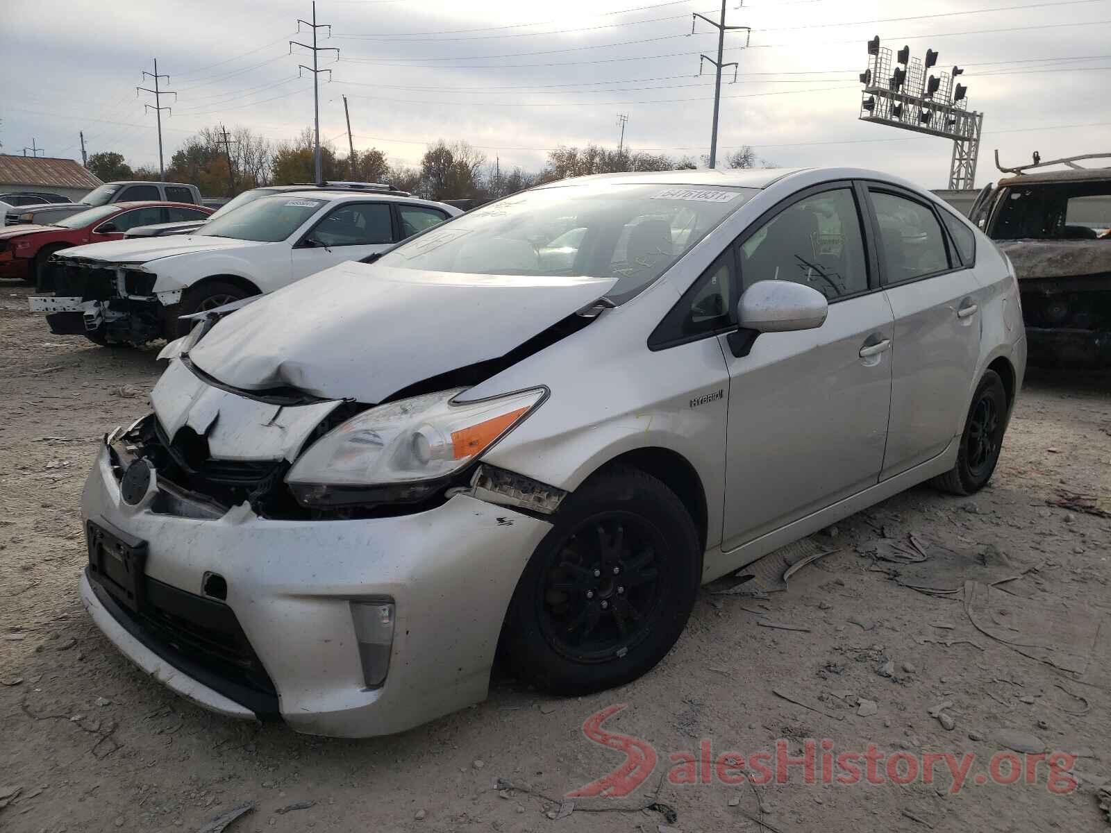 JTDKN3DU5F0459297 2015 TOYOTA PRIUS