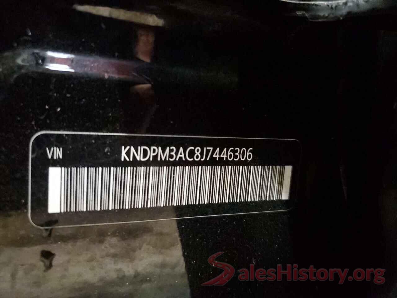 KNDPM3AC8J7446306 2018 KIA SPORTAGE