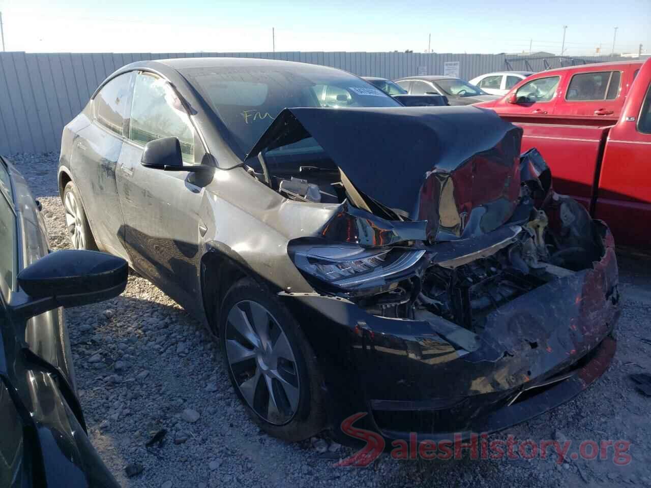 5YJYGDEE2MF142027 2021 TESLA MODEL Y